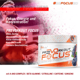 EVOLabs® Pre-Workout FOCUS Booster 221 g - EVOLabs