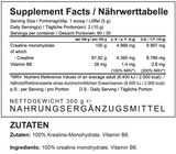 EVOLabs® Ultrapure Creatine Monohydrate + B6 300 g - EVOLabs